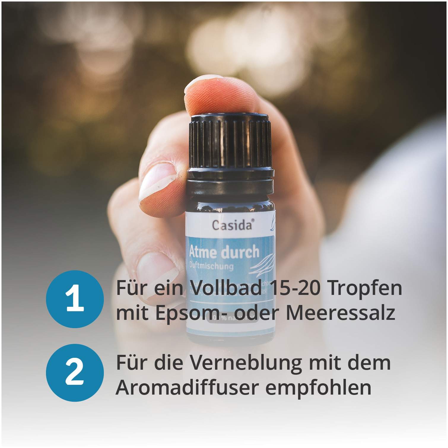 Duftmischung  atme Durch  5 ml Ätherisches Öl