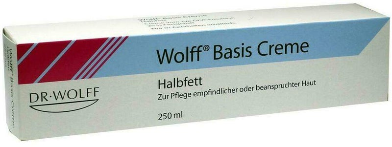Wolff Basiscreme Halbfett 250 ml