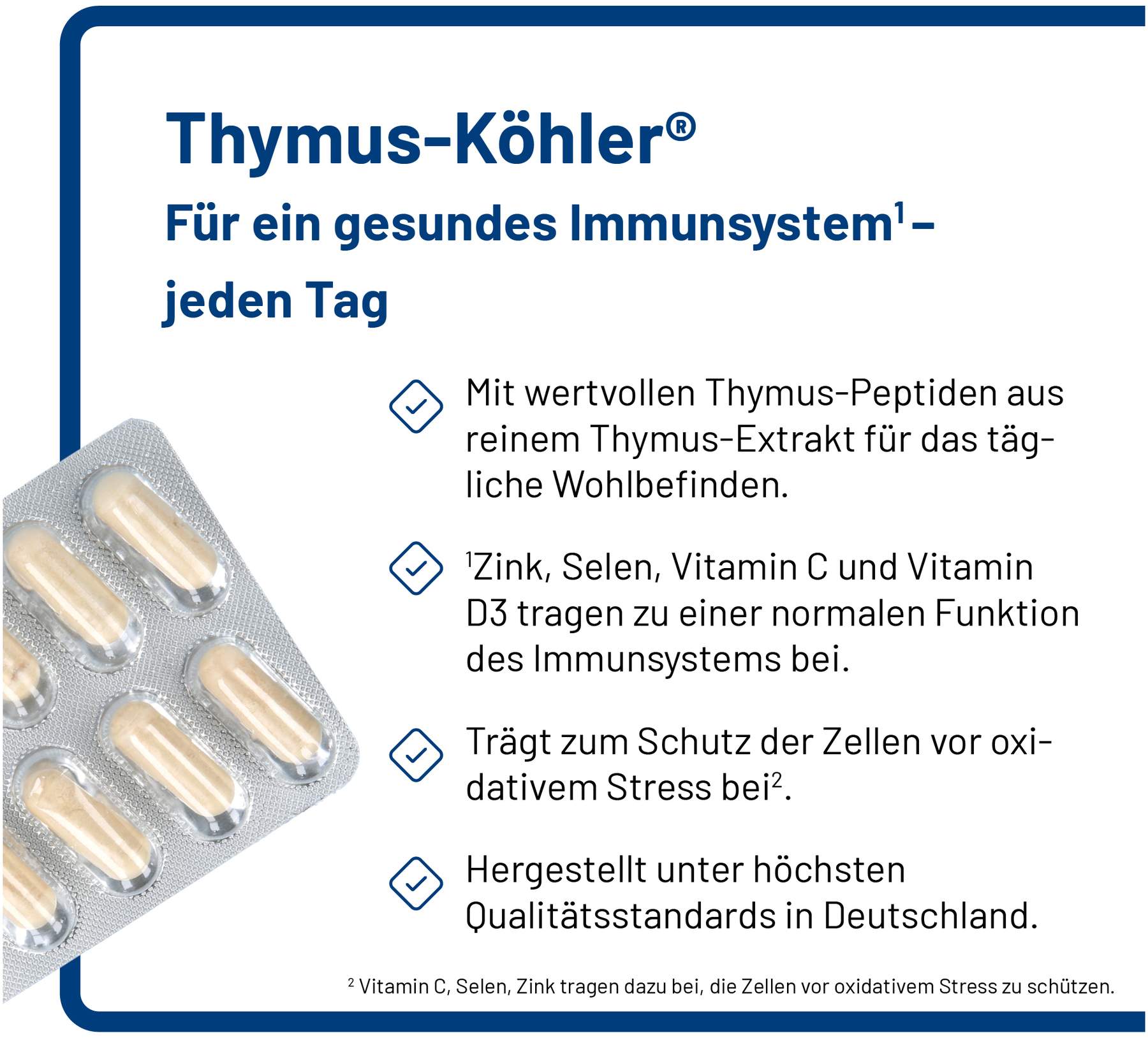 Thymus Köhler® 90 Kapseln
