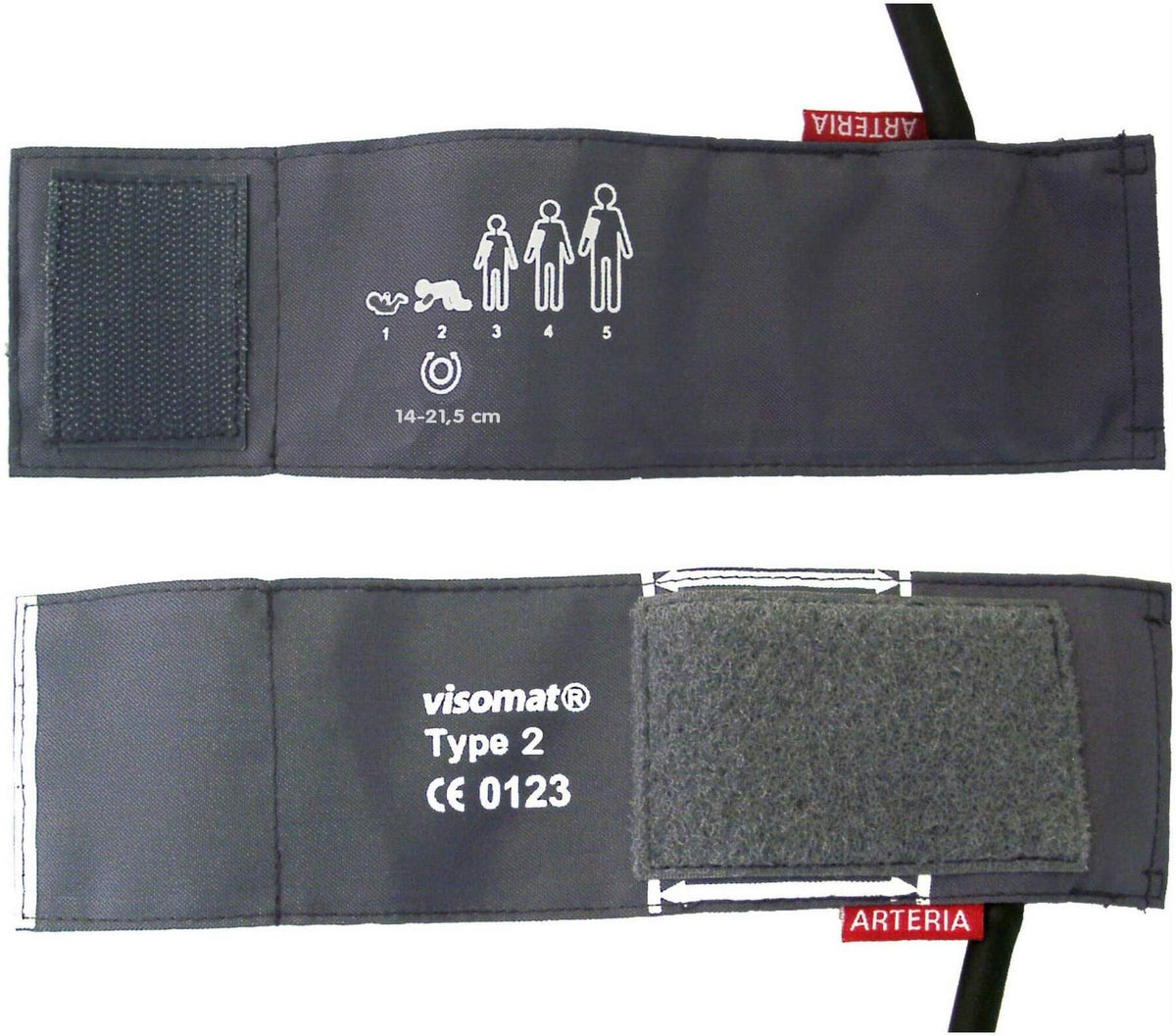 Visomat Klettmanschette Typ 2 14-21,5 cm 1 Stück