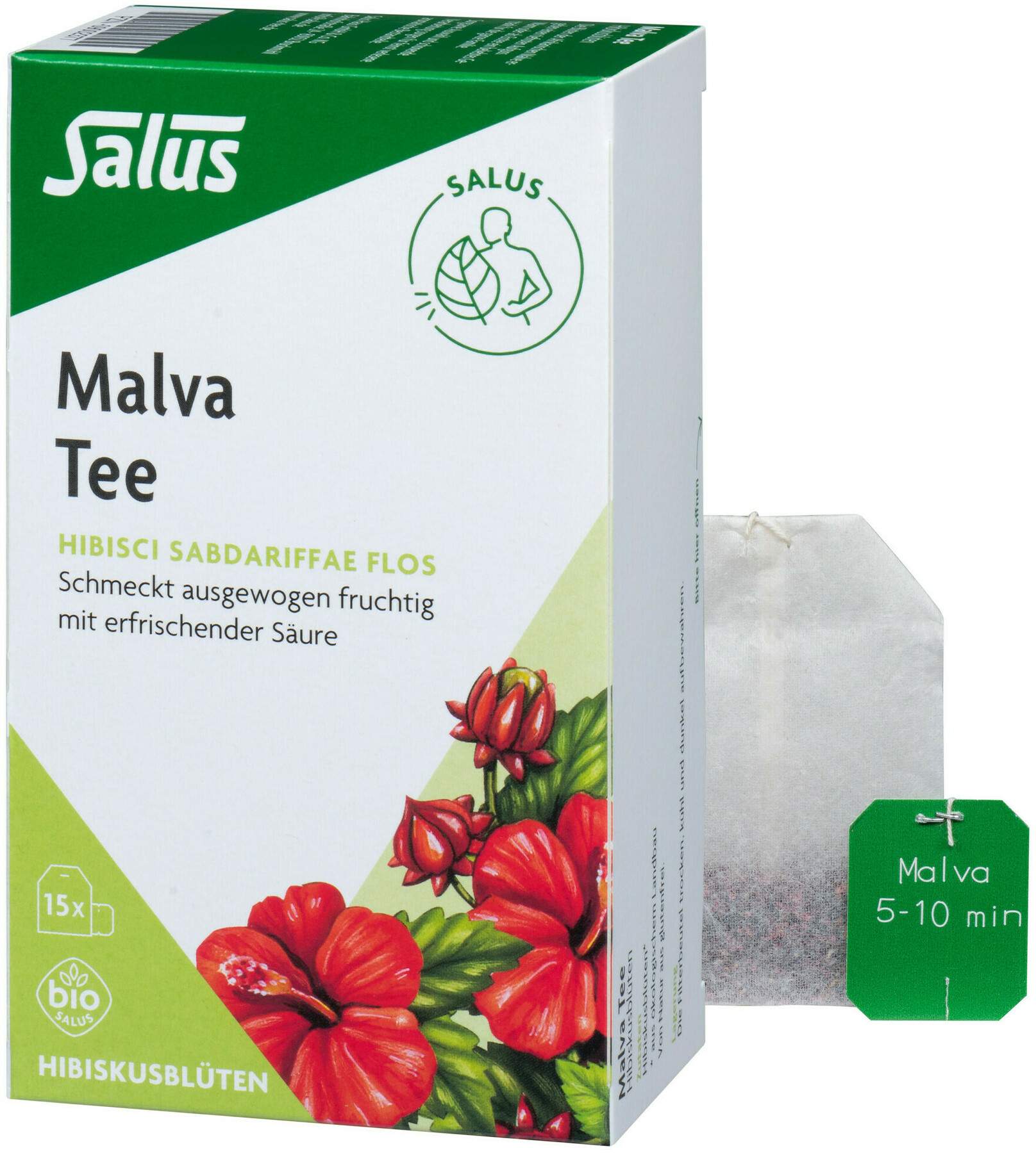 Malvatee Hibiskusblütentee Bio Salus