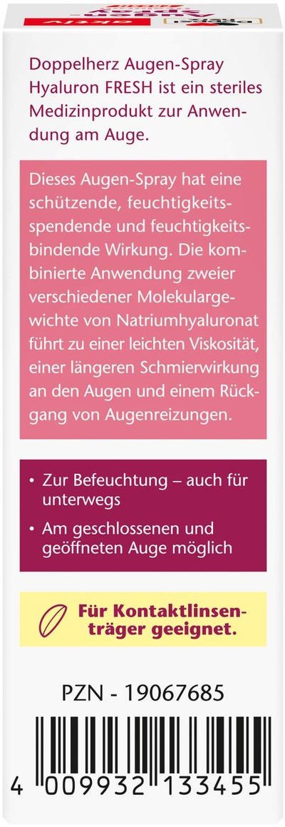 Doppelherz Aktiv Augen-Spray Hyaluron Fresh
