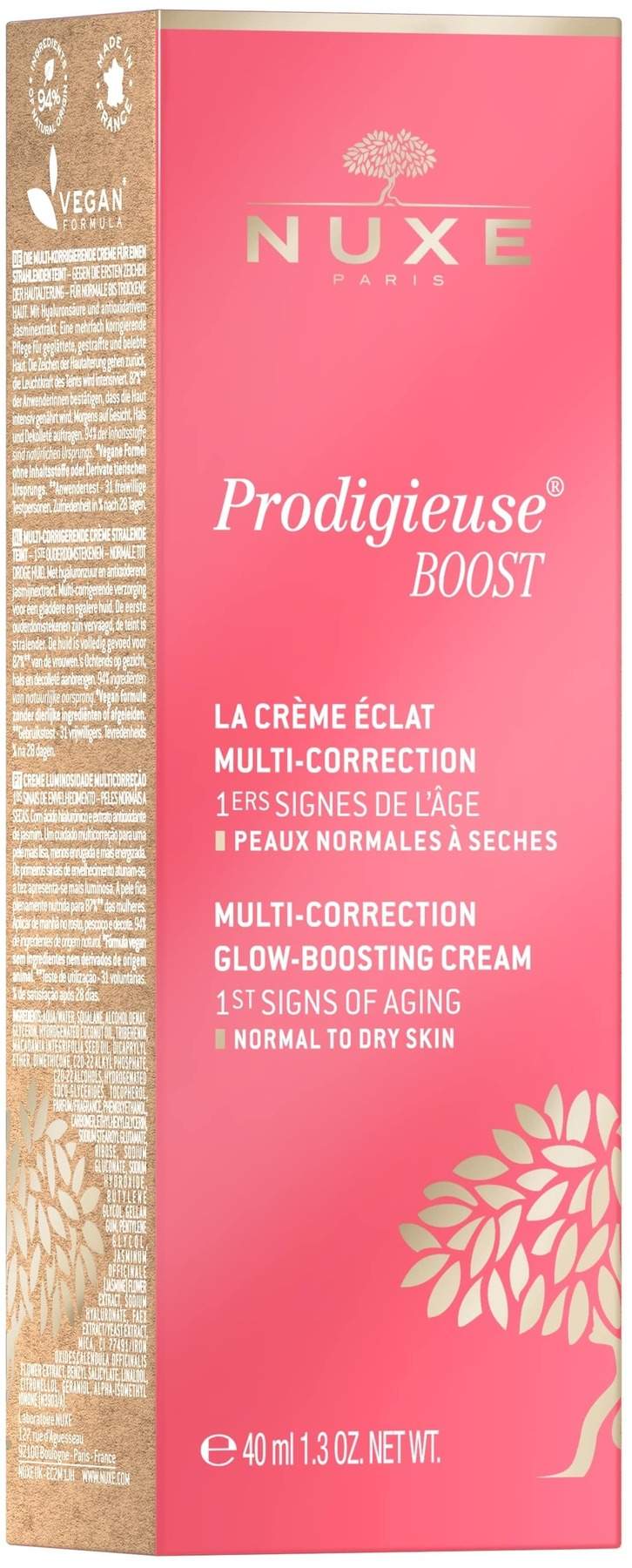 NUXE Prodigieuse Boost Gel-Creme Trockene Haut 40 ml