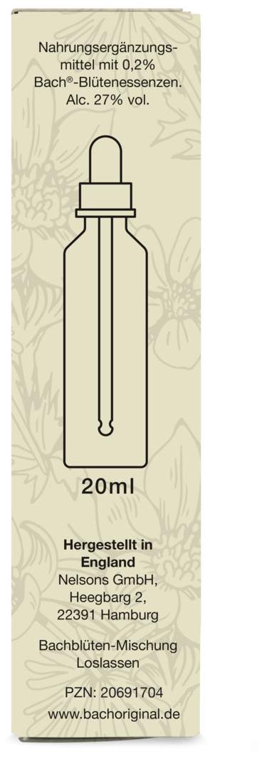 Bachblüten-Mischung Loslassen 20 ml Tropfen