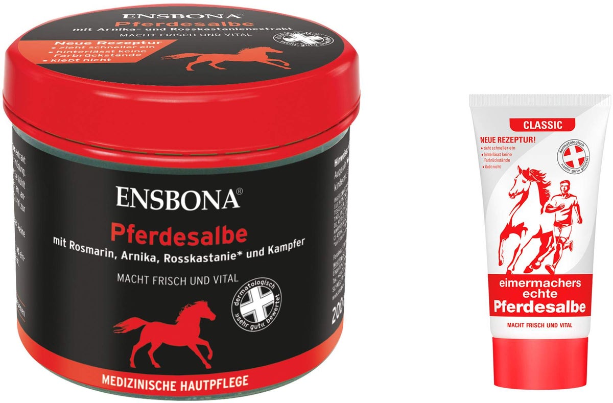 Ensbona Pferdesalbe classic 200 ml Salbe + Gratis Eimermachers echte Pferdesalbe 30 ml