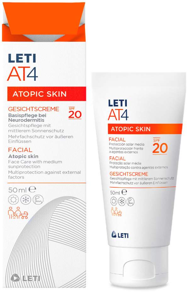 LETI AT4 Gesichtscreme SPF 20 50 ml