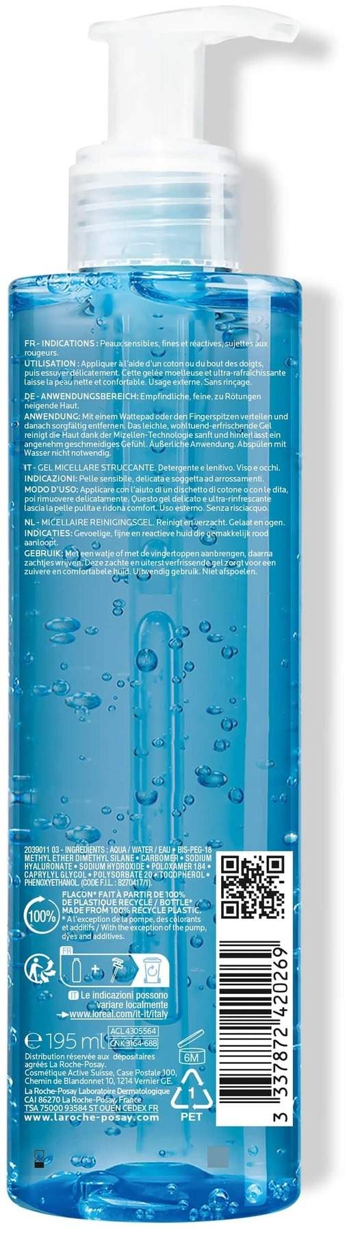 La Roche Posay Rosaliac Reinigungsgel 195 ml
