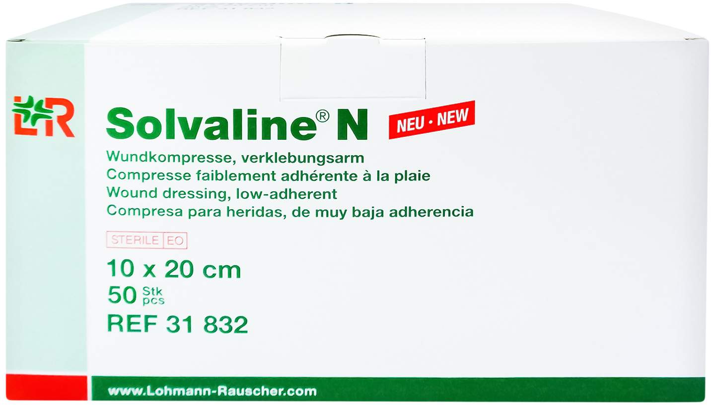 Solvaline N Kompressen 10 X 20 cm Steril 50 Kompressen