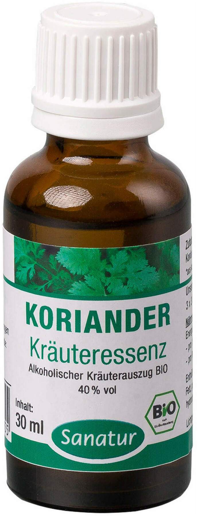 Koriander Kräuter Essenz Tropfen