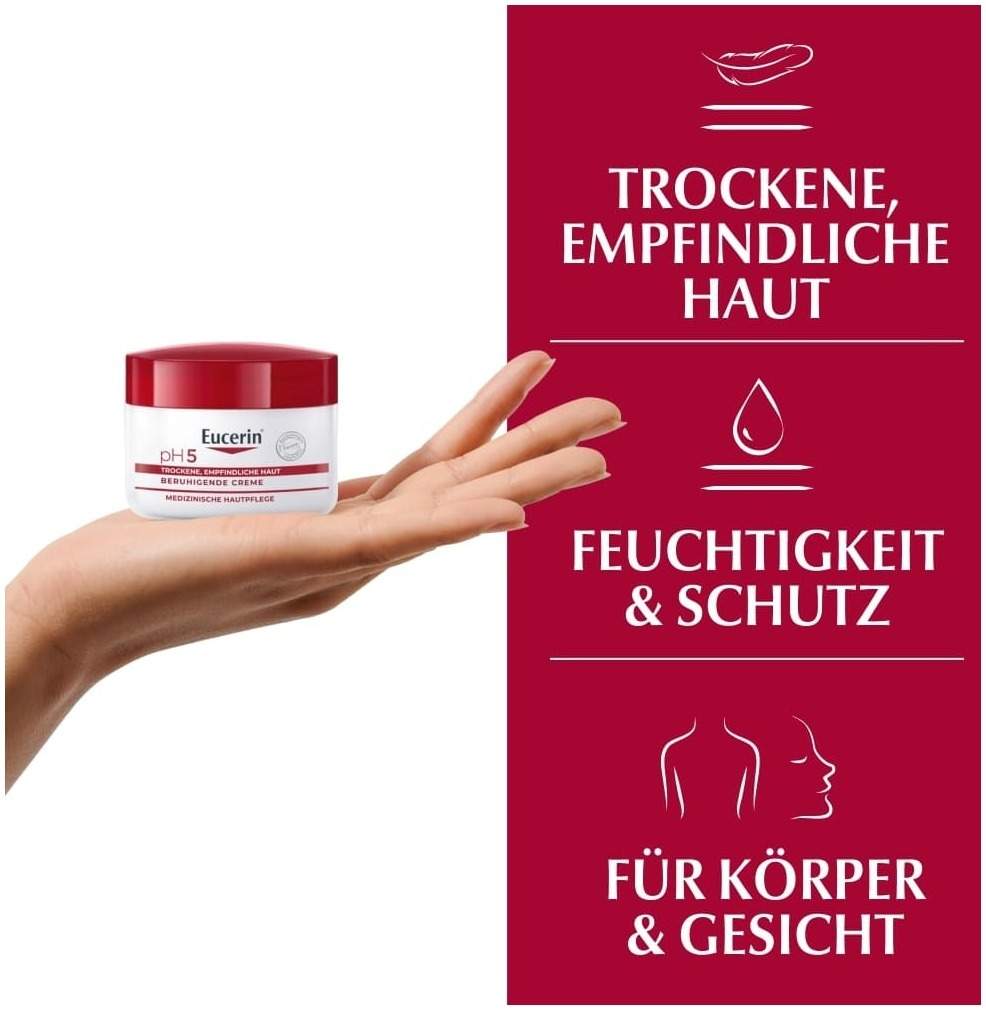 Eucerin pH5 Creme 75 ml empfindliche Haut