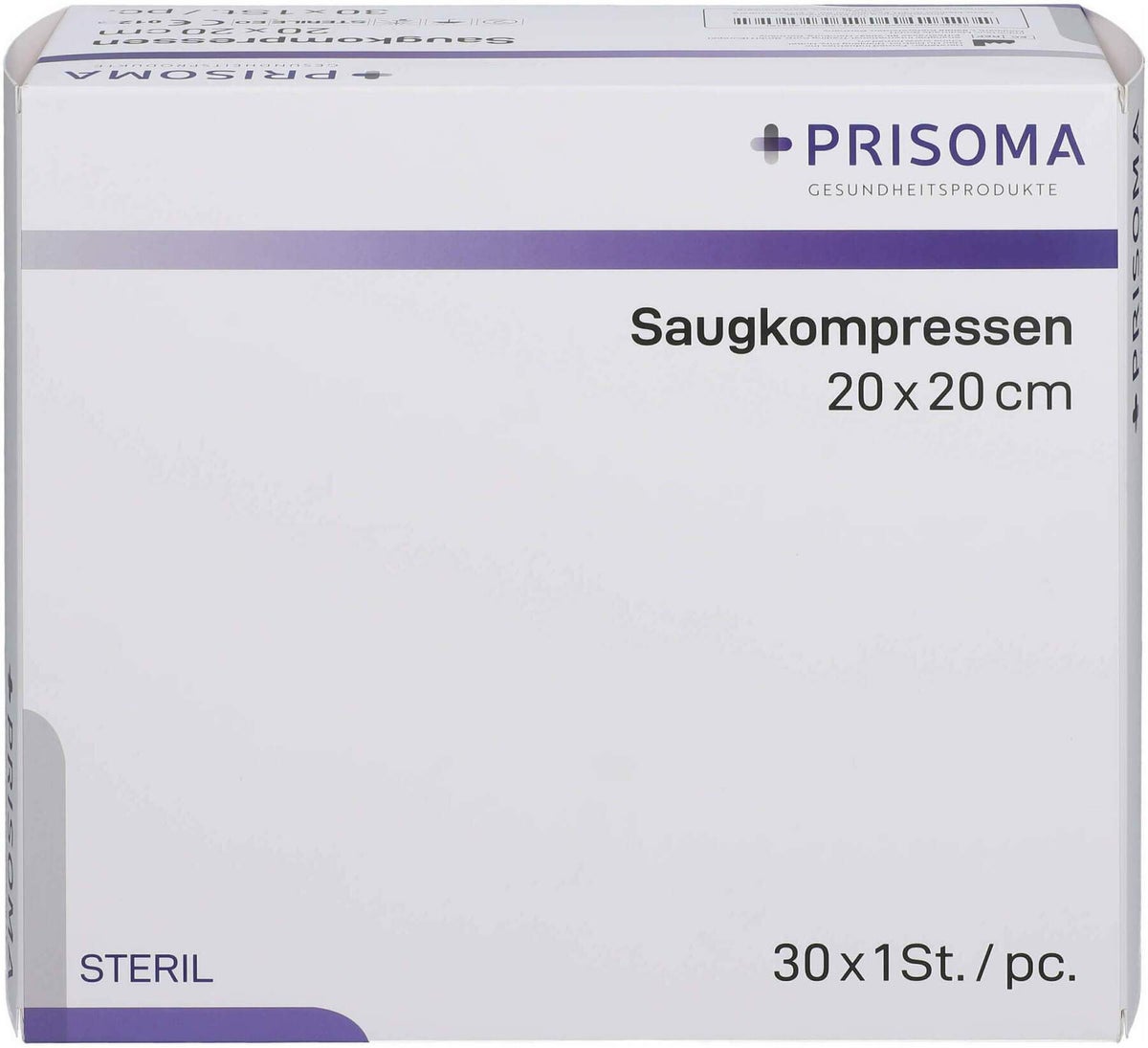 Saugkompresse  Steril 20 X 20 cm 1356 30 Stk
