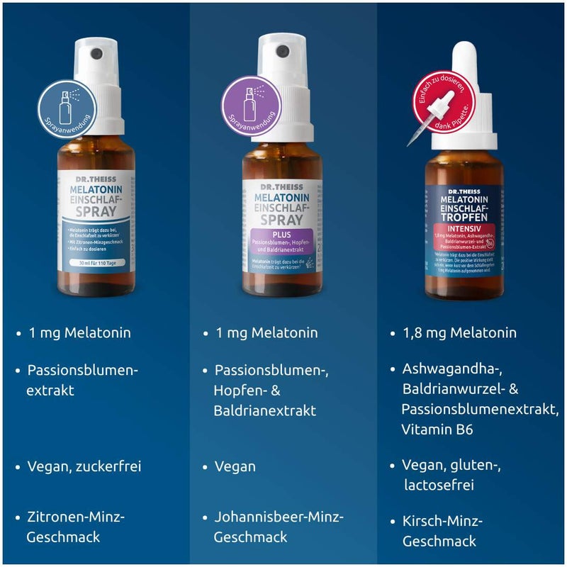 Dr.Theiss Melatonin + Magnesium Schlaf-Komplex 30 Stück