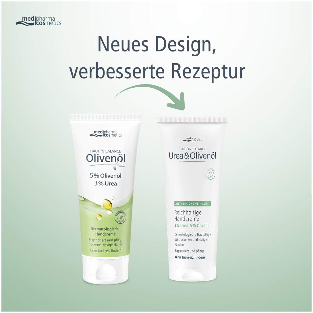 Olivenöl Haut in Balance Dermatologische Handcreme 5 %, 100 ml