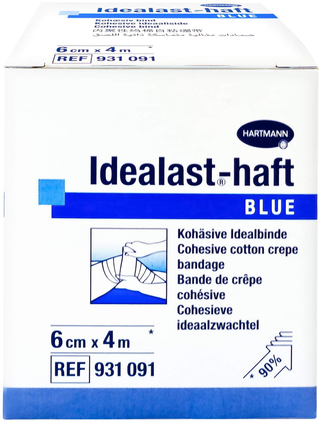Idealast Haft Color Binde 6 Cmx4 M Blau