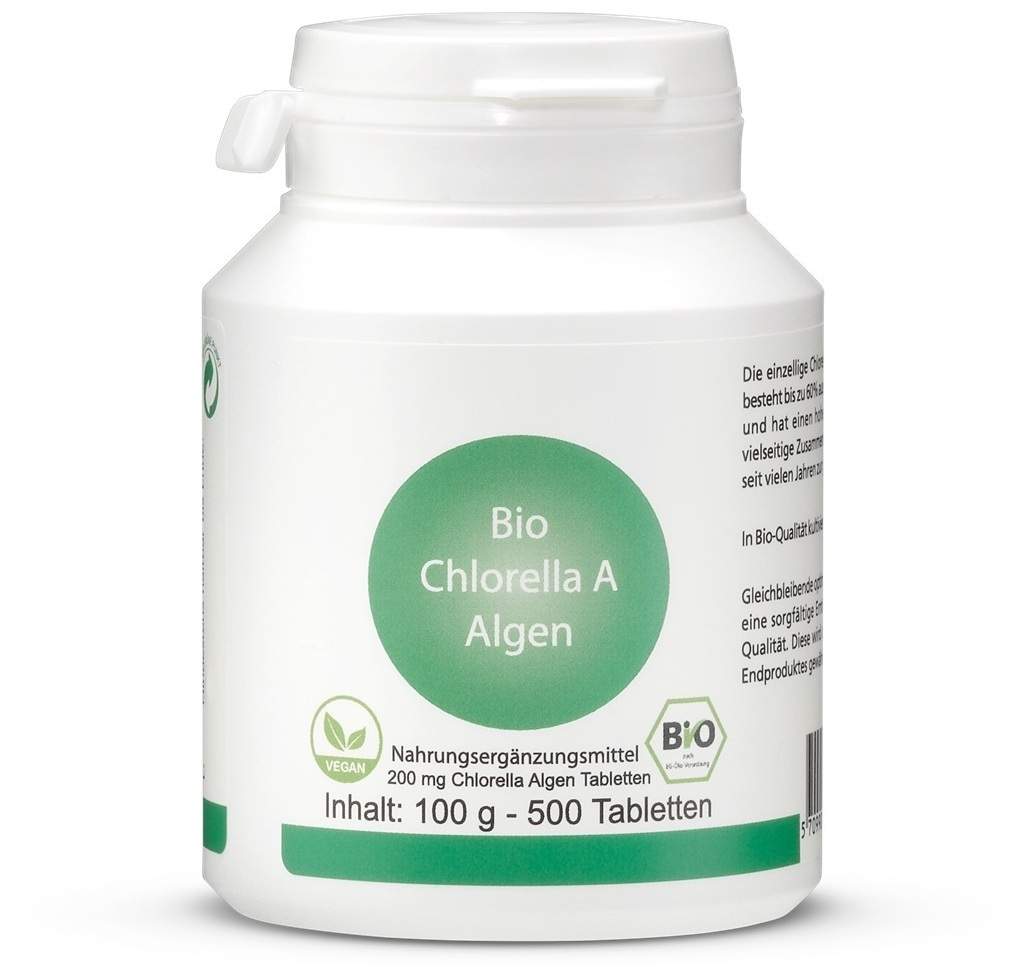 Bio Chlorella A 500 Tabletten
