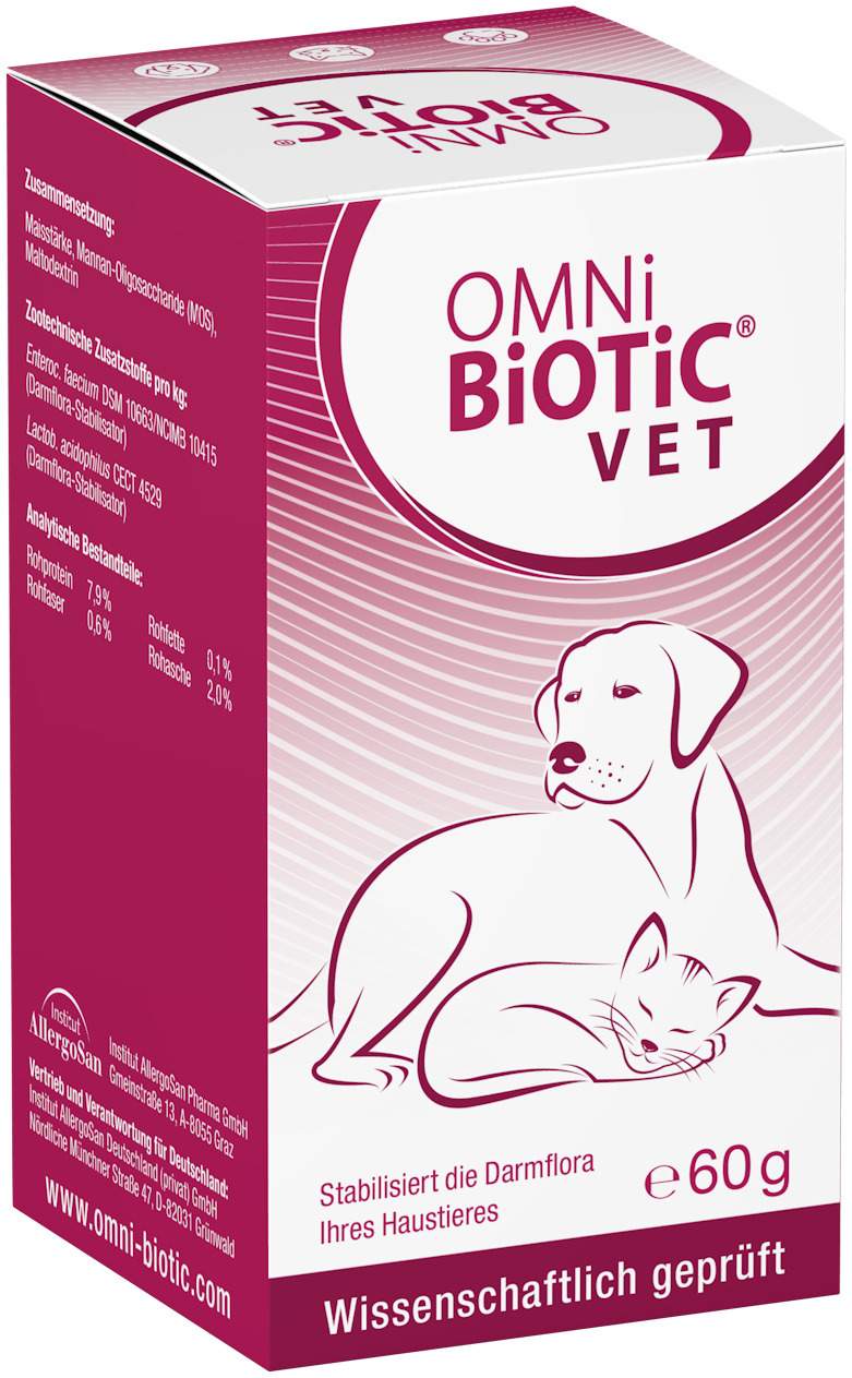 Omni Biotic Vet Cat & Dog 60 g Pulver