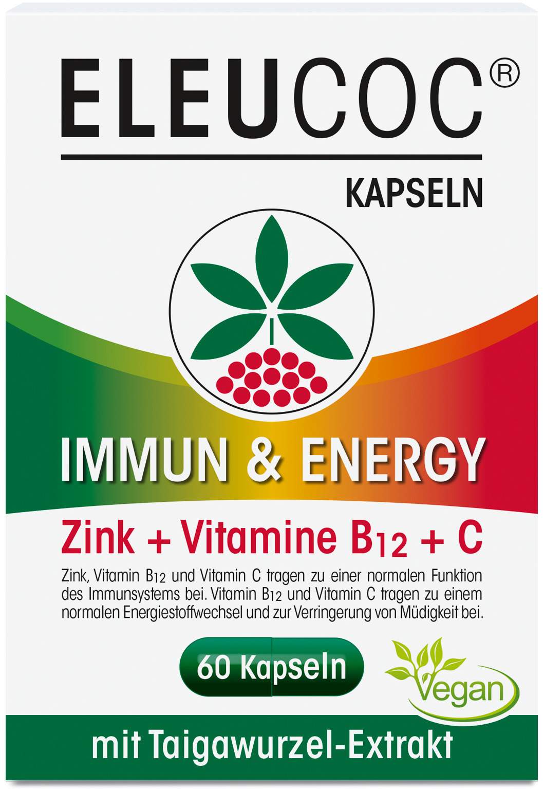 Eleucoc Immun & Energy Kapseln 60 Stück