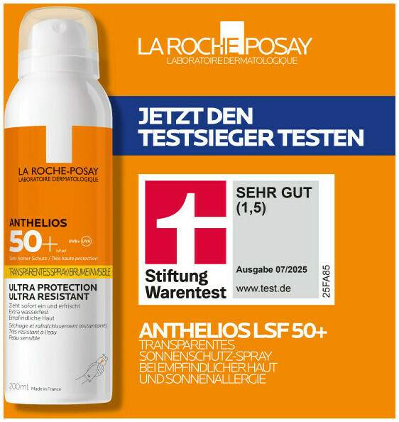 La Roche Posay Anthelios XL transparentes Körperspray LSF 50+