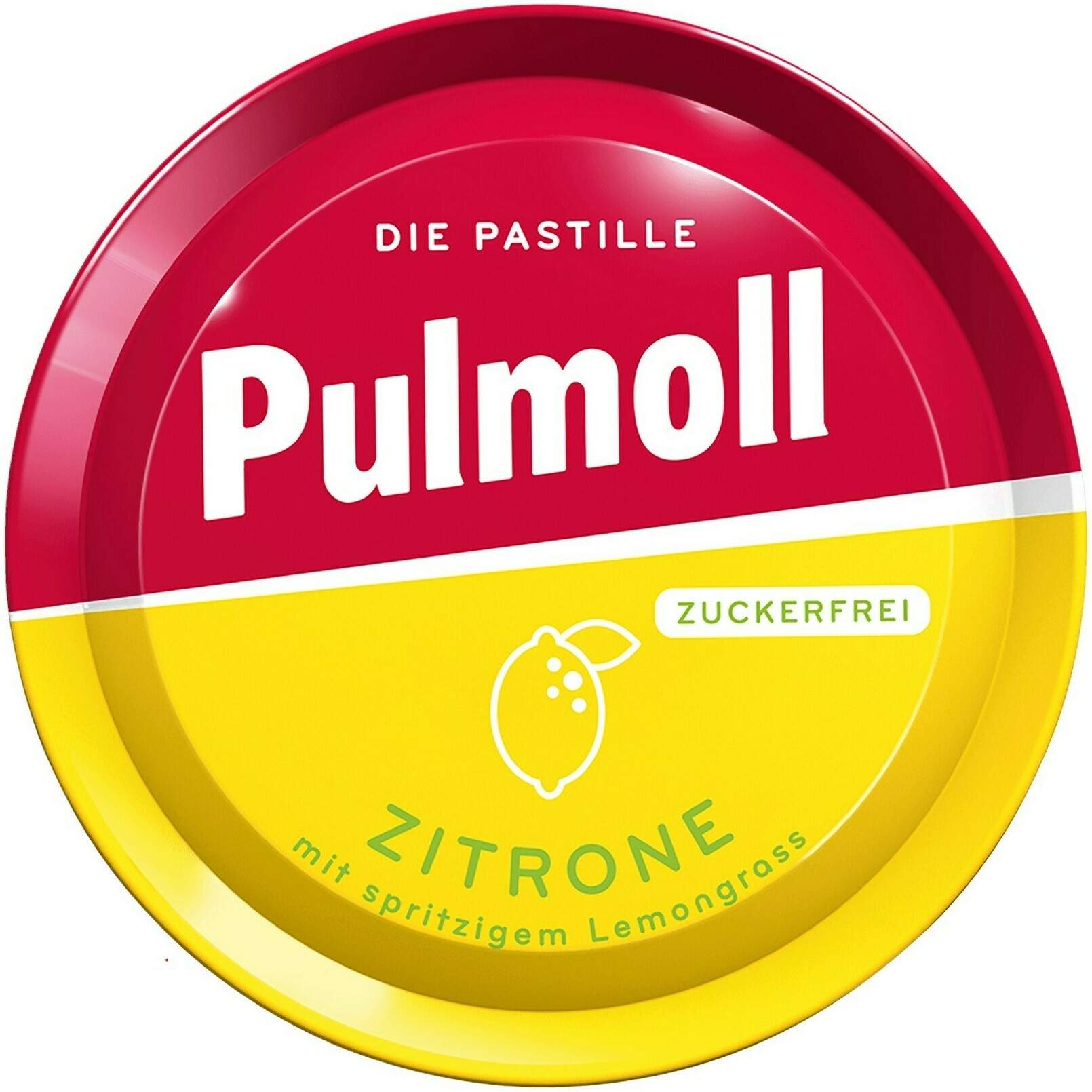 Pulmoll Zitrone Halsbonbons 50 g zuckerfrei