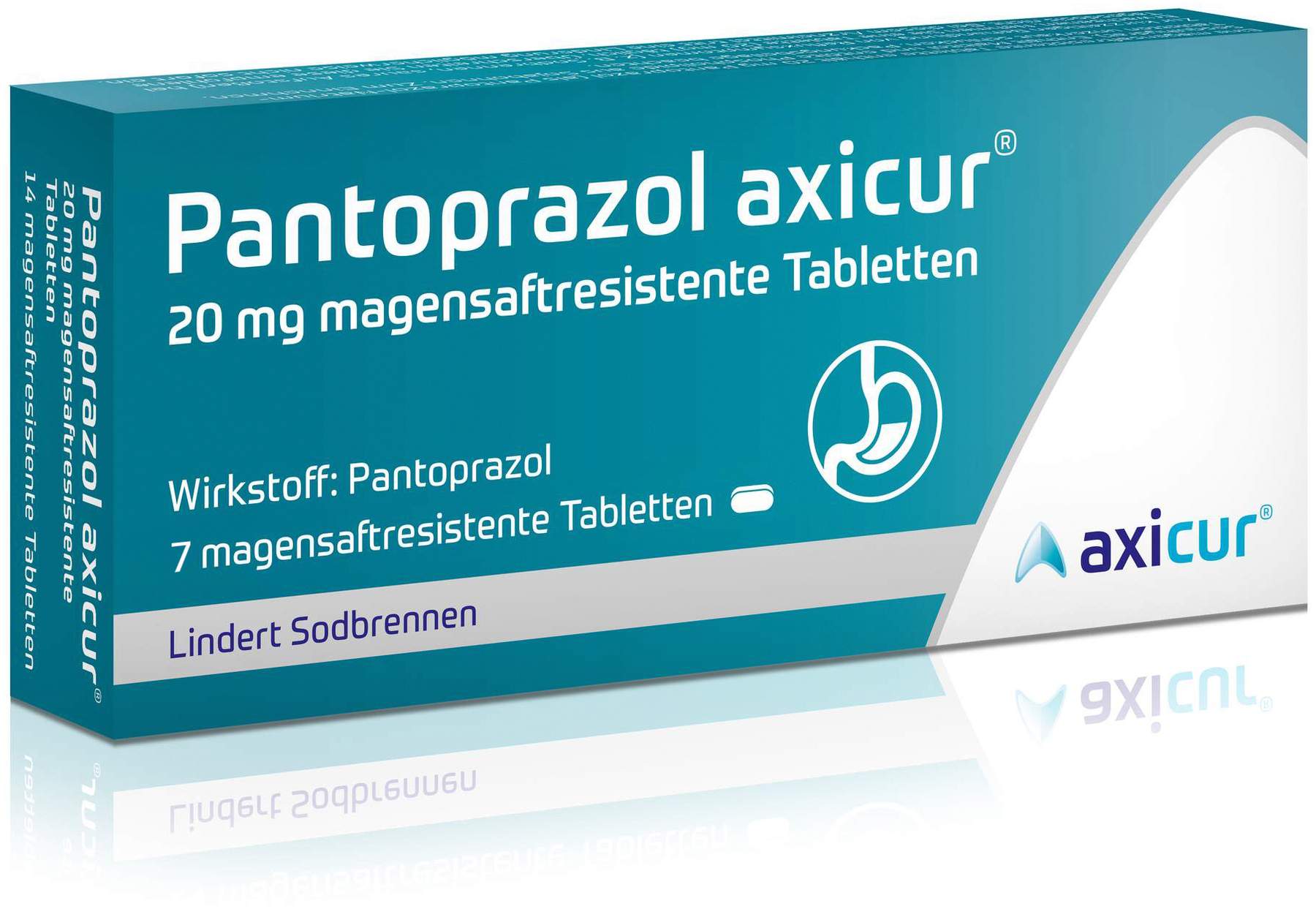 Pantoprazol Axicur 20 mg 7 Magensaftresistente Tabletten
