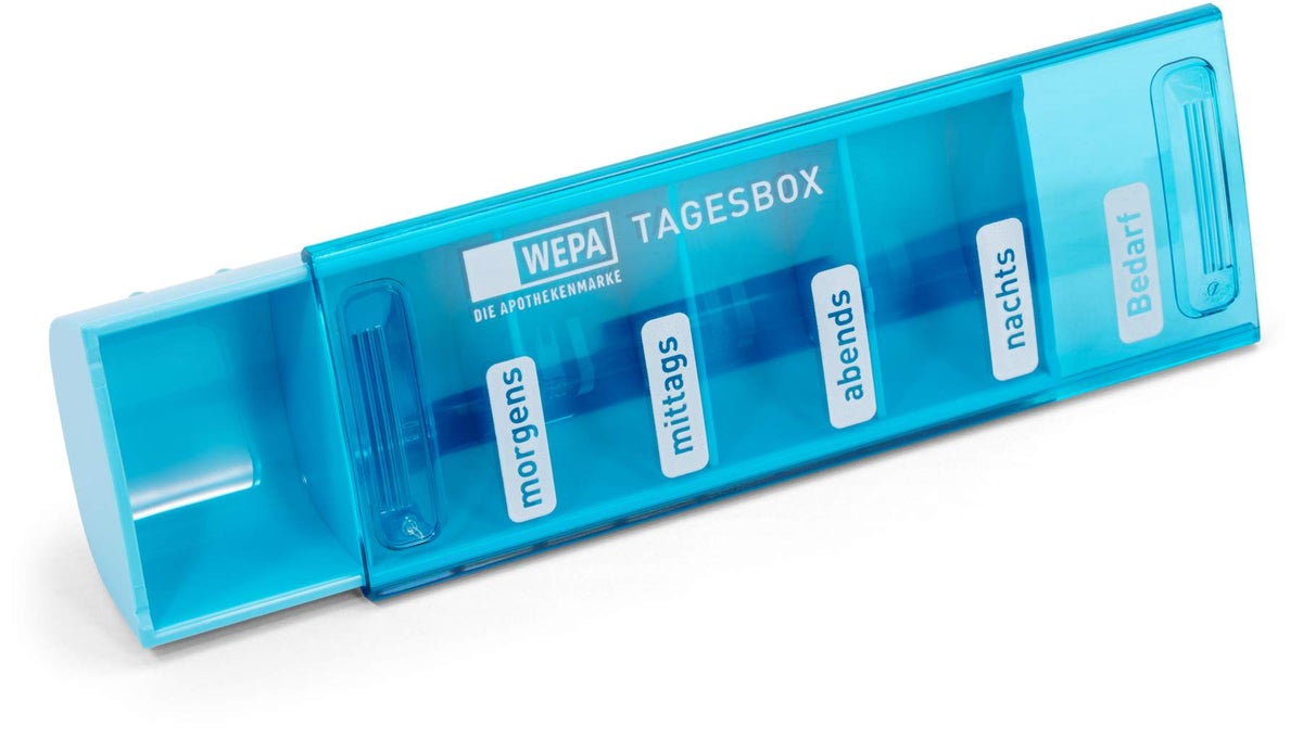 WEPA Tagesbox Farbig Sortiert + UV-Schutz