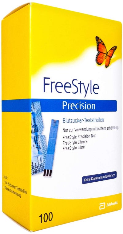 Freestyle Precision Blutzucker Teststr.O.Codierung