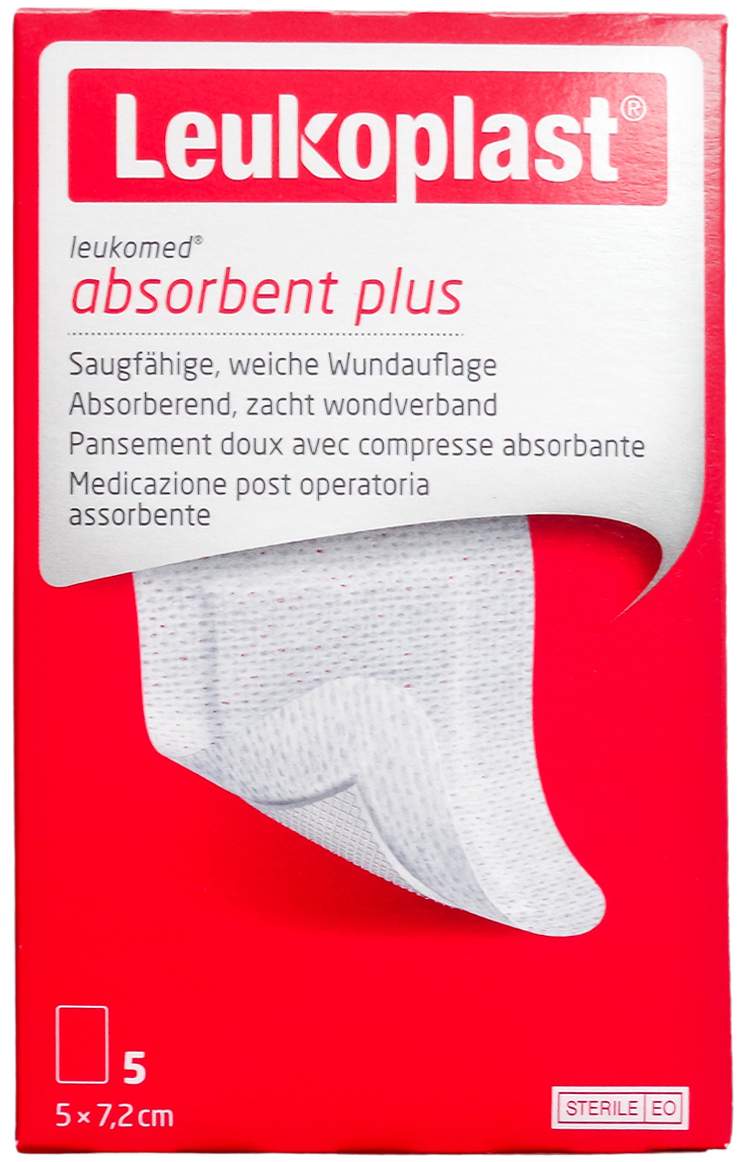 Leukoplast Leukomed Steril 5 X 7,2 cm Wundauflage