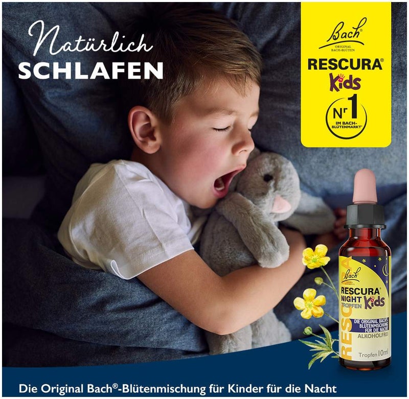 Bach Original Rescura Night Kids alkoholfrei 10 ml Tropfen