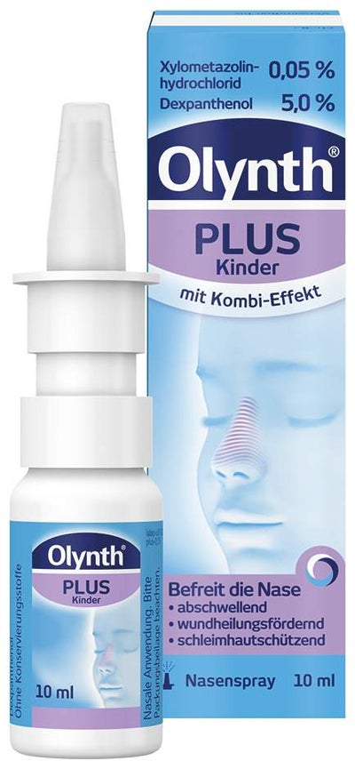Olynth Plus 0,05 % und 5 % für Kinder Nasenspray 10 ml