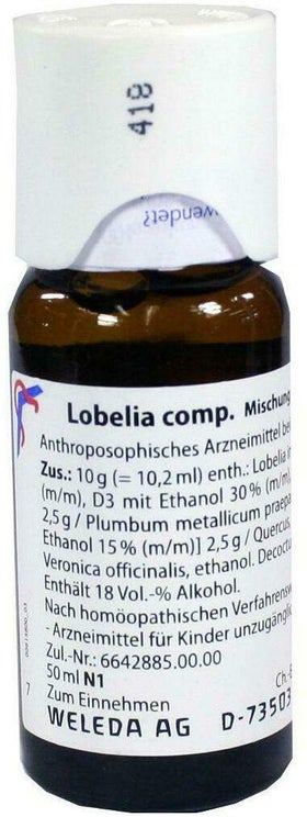 Weleda Lobelia Comp 50 ml Dilution