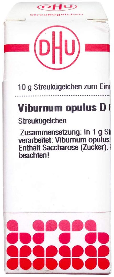 Dhu Viburnum Opulus D6 10 G Globuli