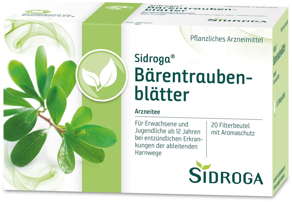 Sidroga Bärentraubenblättertee 20 Filterbeutel