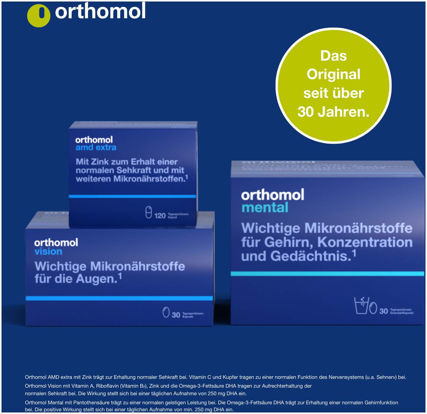 Orthomol Cellprotect Granulat-Tabletten-Kapsel 30 Tagesportionen