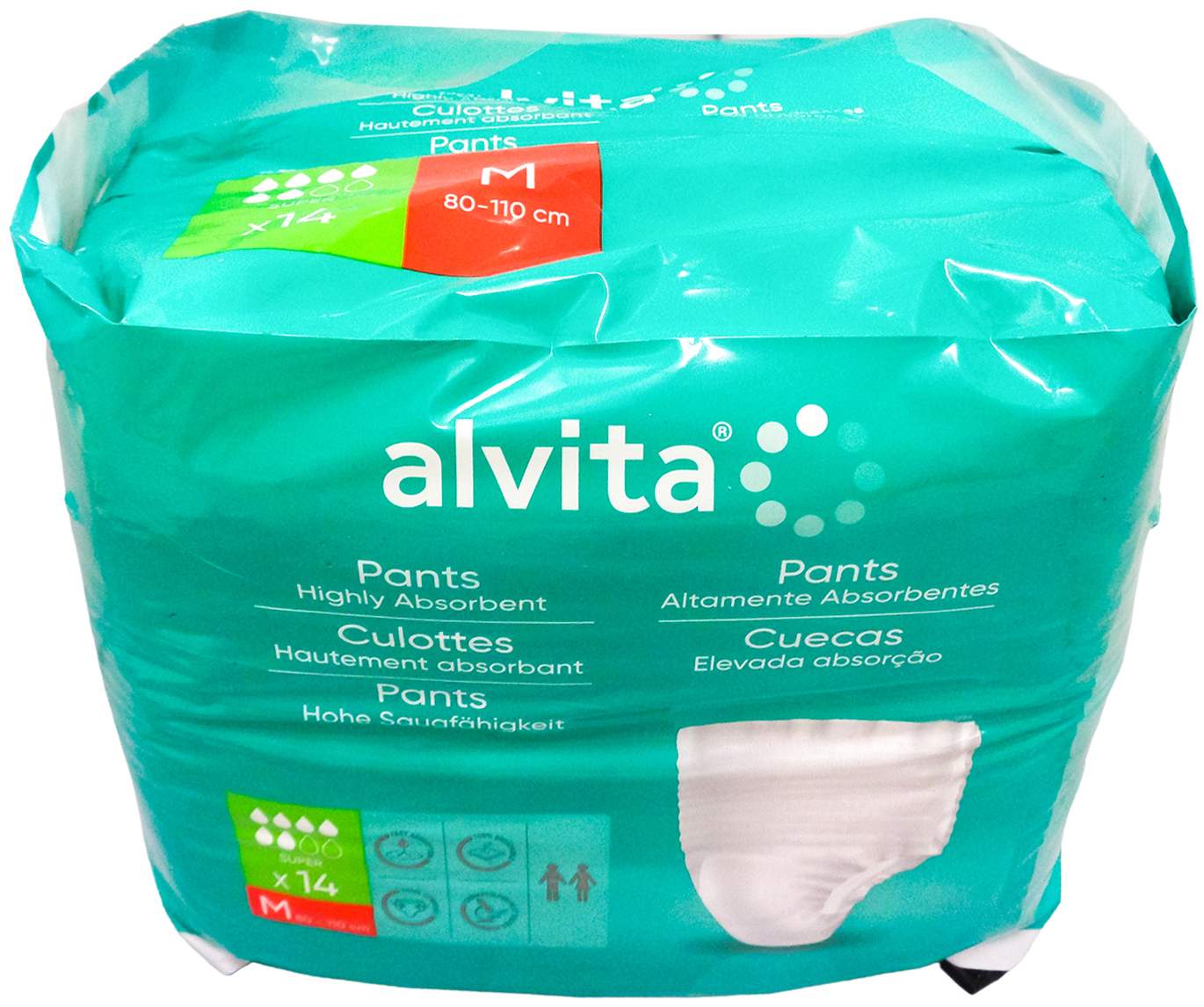 Alvita Inkontinenz Pants Super Medium 14 Stück