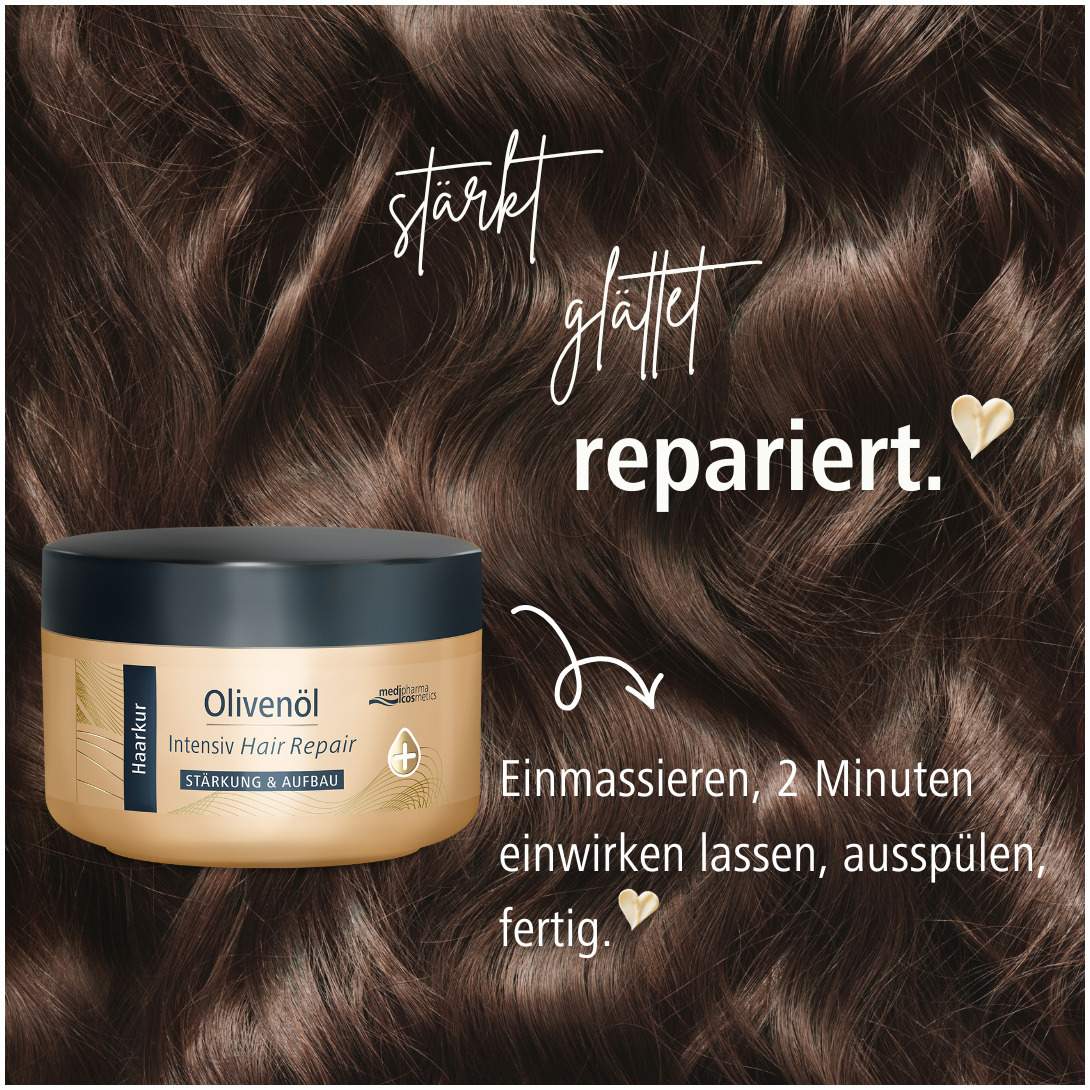 Medipharma Cosmetics Olivenöl Intensiv Hair Repair Haarkur 250 ml