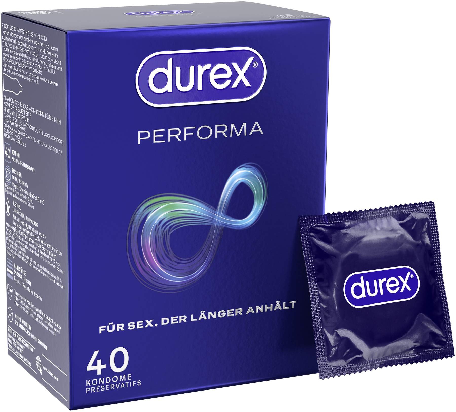 Durex Performa Kondome 40 Stück