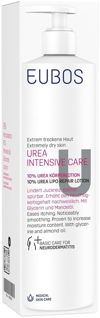 Eubos Urea Intensive Care 10% Körperlotion Dosierspender 400 ml