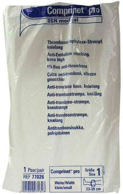 Comprinet Pro Strumpf Knielang Gr.1