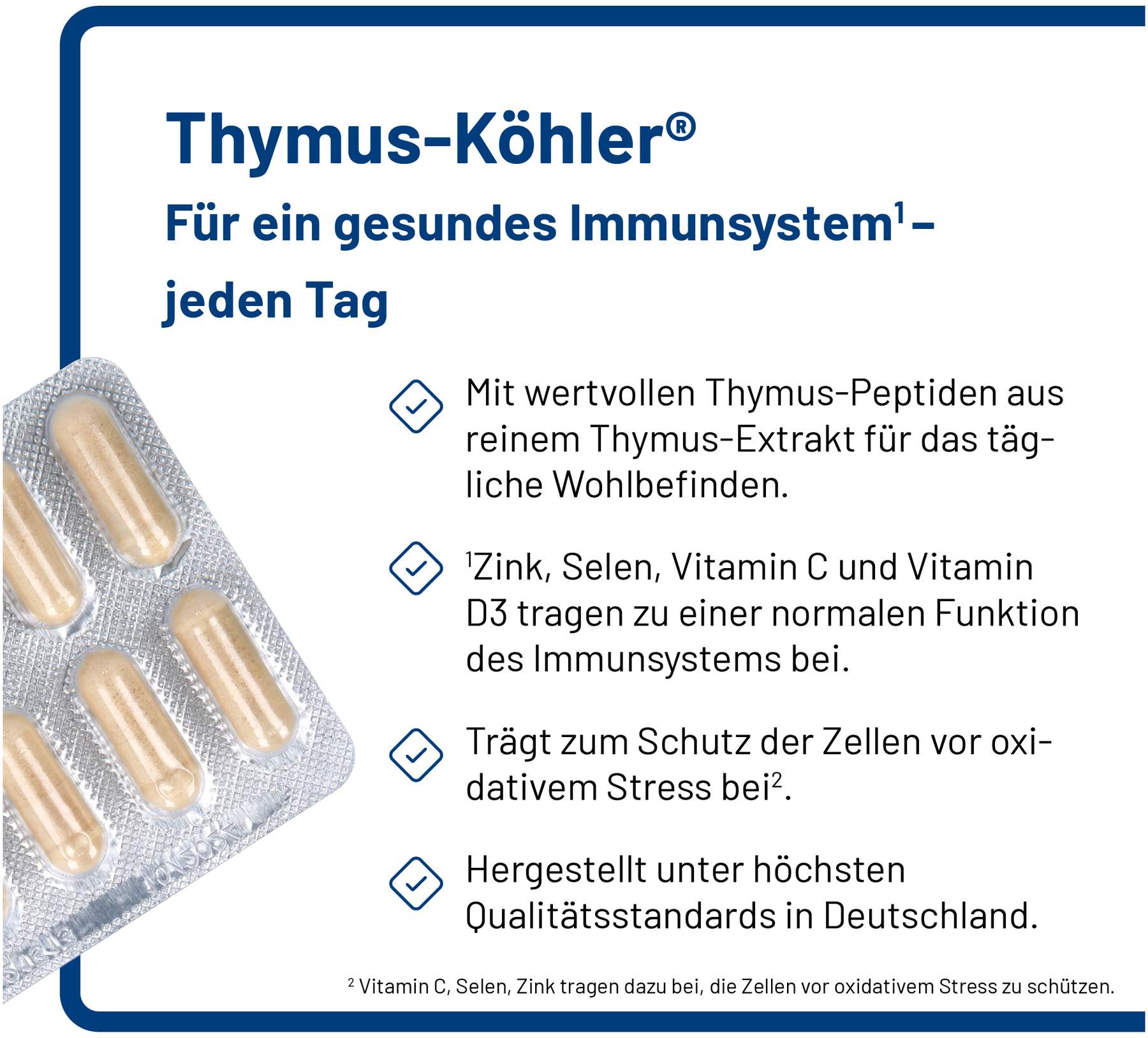 Thymus Köhler® 60 Kapseln