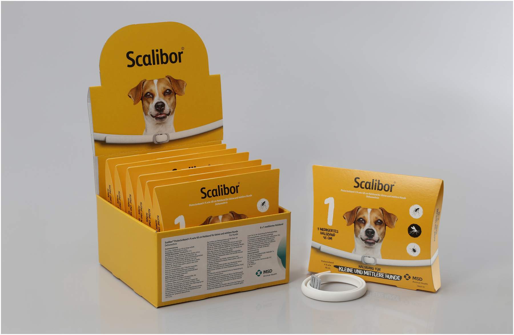 Scalibor Protectorband 48 cm Für Kleine Bis Mittlere Hunde 1...