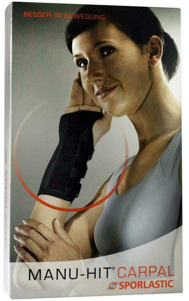 Manu-Hit Carpal Orthese Links Gr.S Haut T 07233
