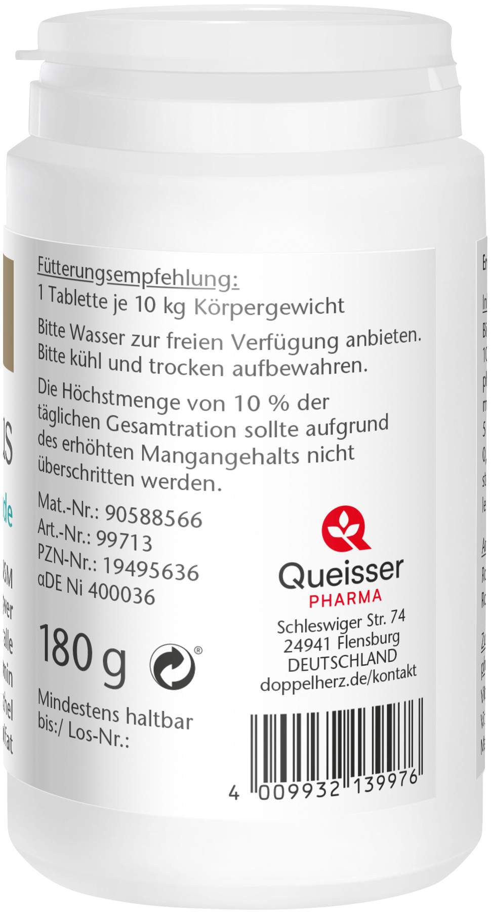 Doppelherz Für Tiere Chondro Plus Für Hunde 120 Tabletten