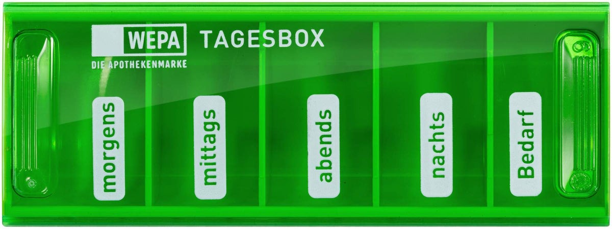 WEPA Tagesbox Farbig Sortiert + UV-Schutz