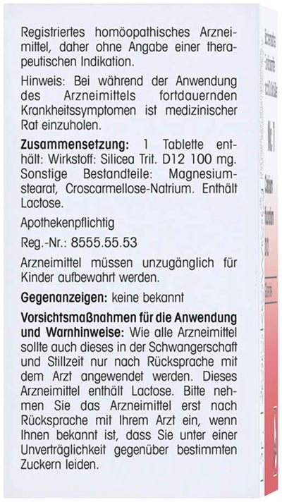 Biochemie 11 Silicea D 12 Tabletten