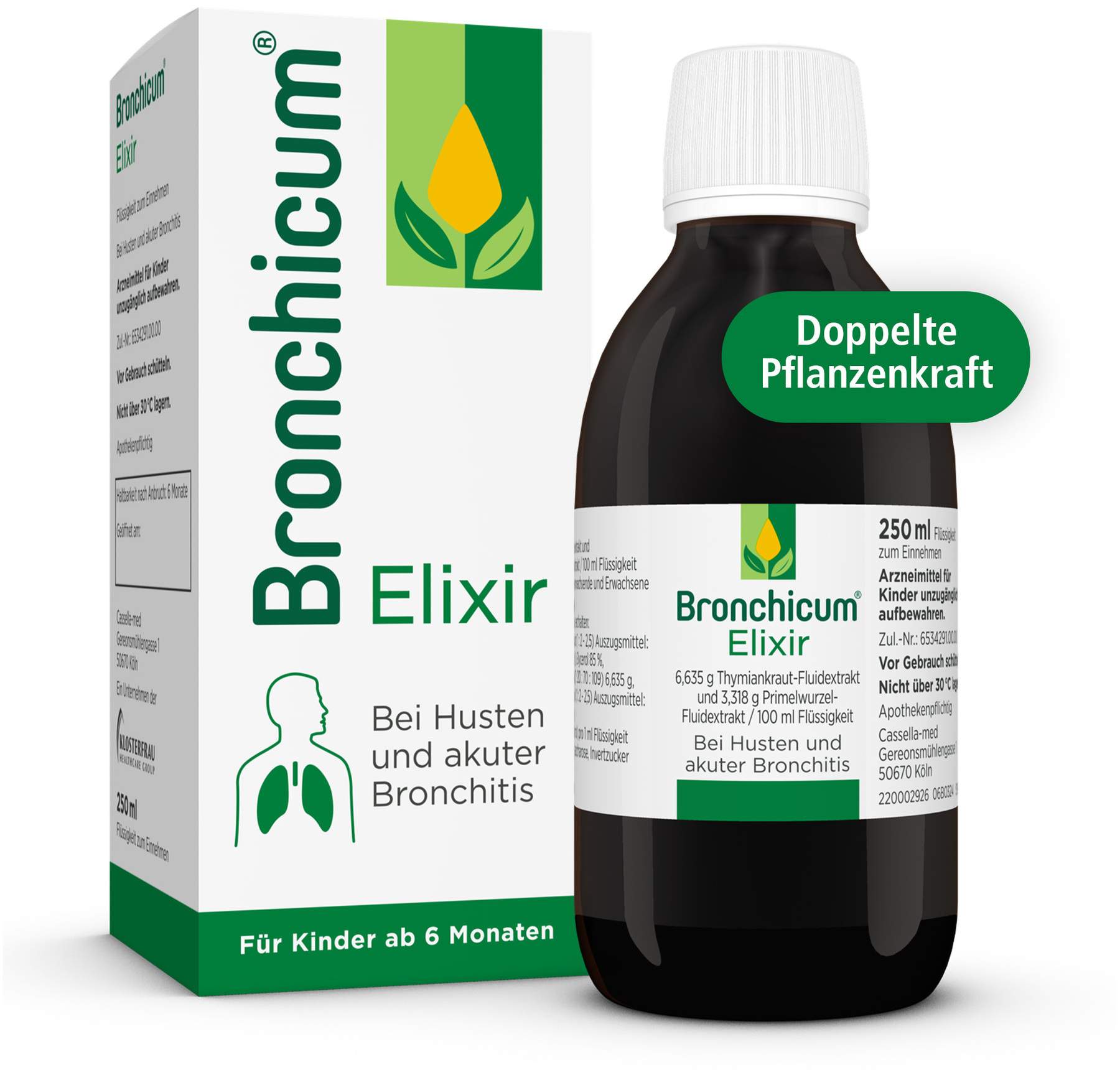 Bronchicum Elixir 250 ml Flüssigkeit
