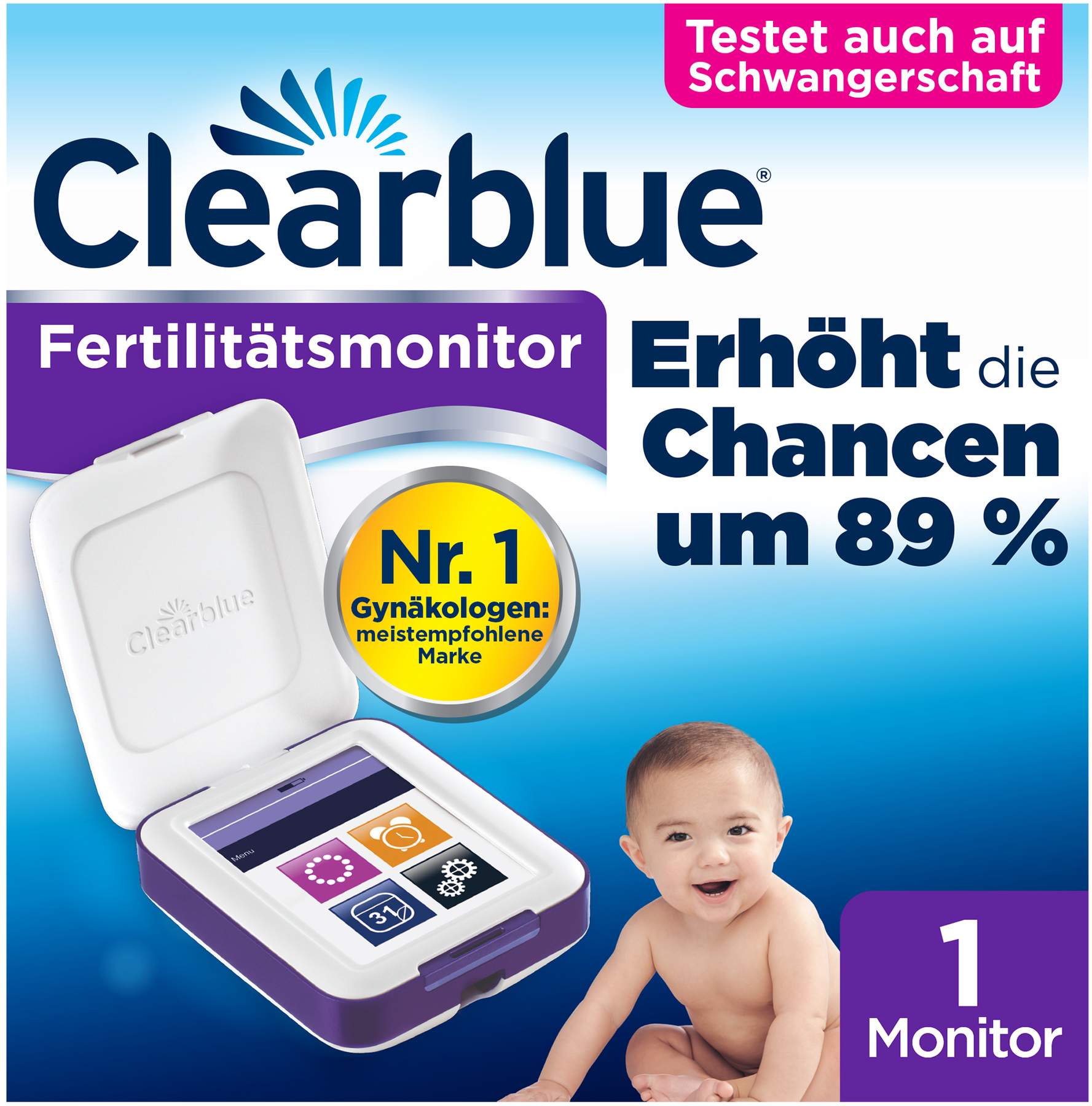 Clearblue Advanced Fertilitätsmonitor 1 Stück
