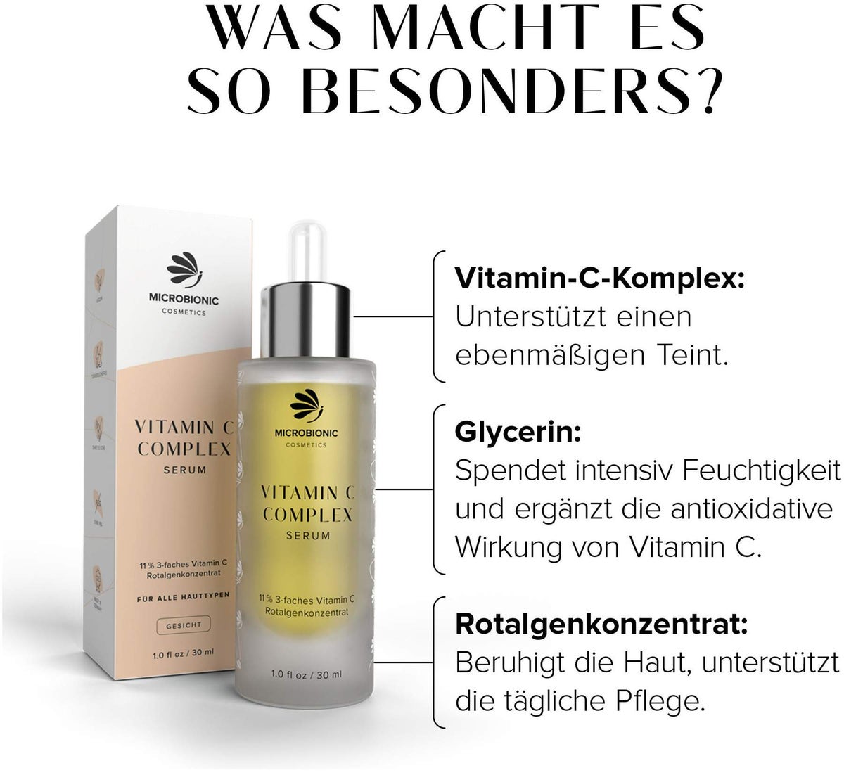 Microbionic cosmetics Vitamin C Complex 30 ml Serum