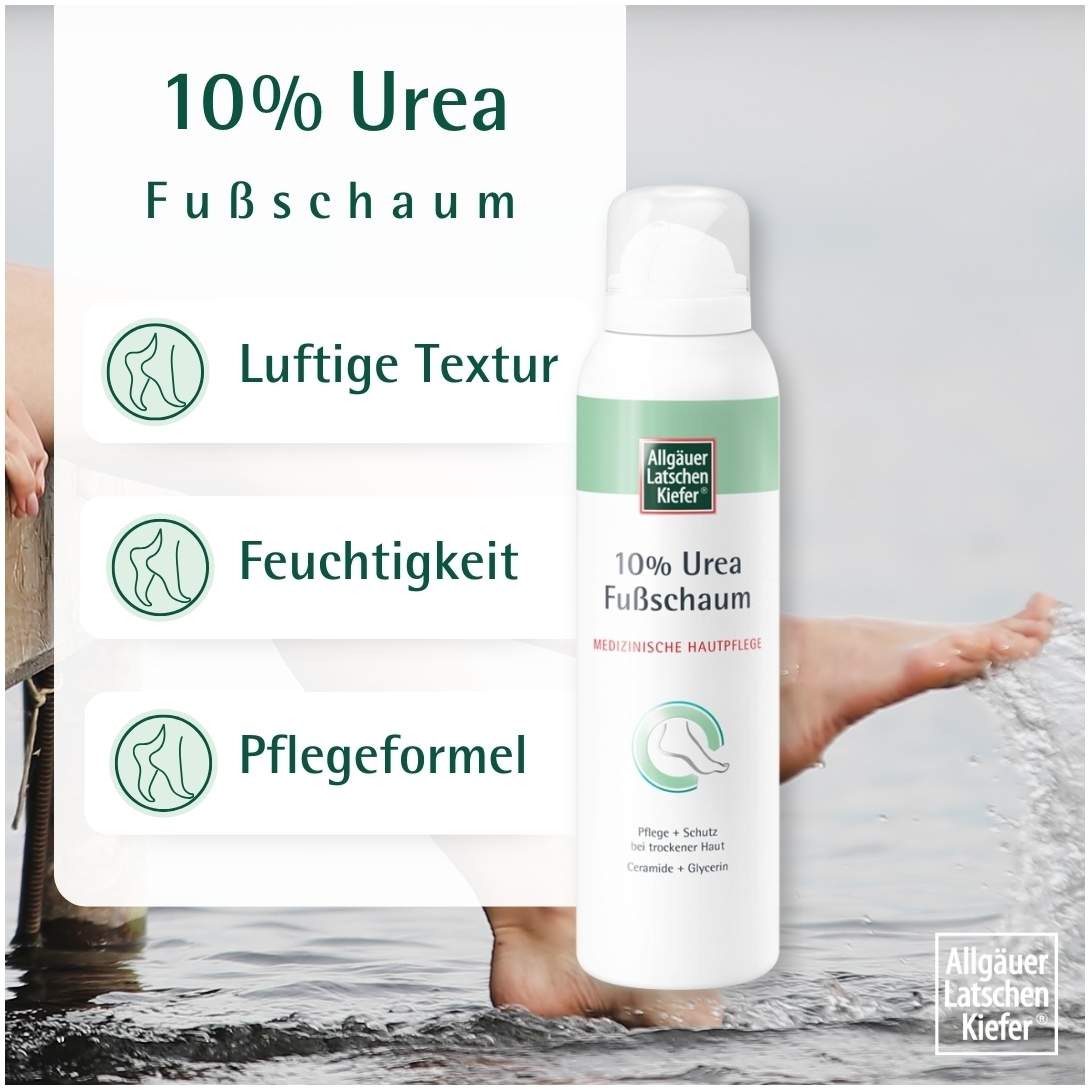 Allgäuer Latschenkiefer 10 % Urea Fußschaum 150 ml