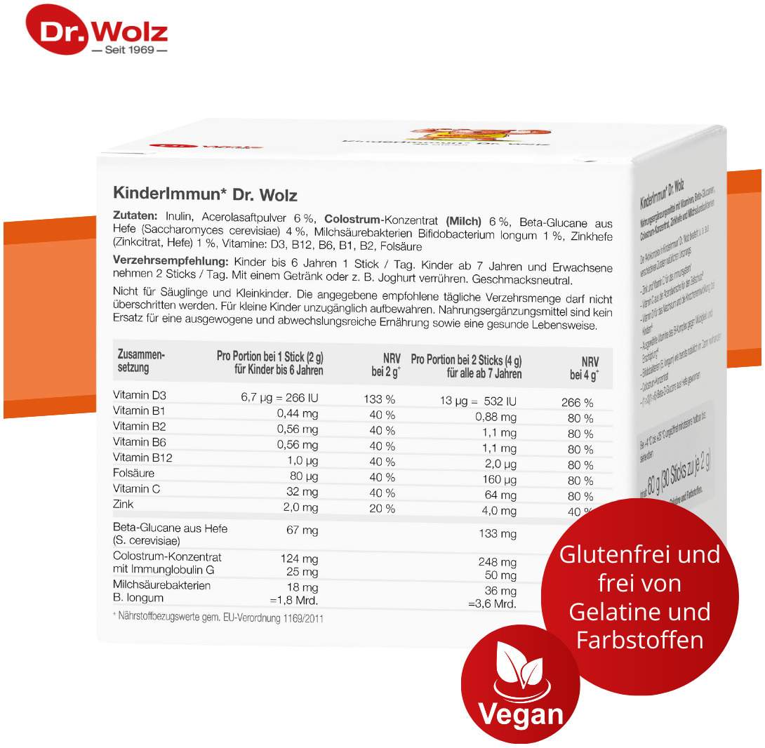 Kinderimmun Dr.Wolz 30  X 2 G Pulver