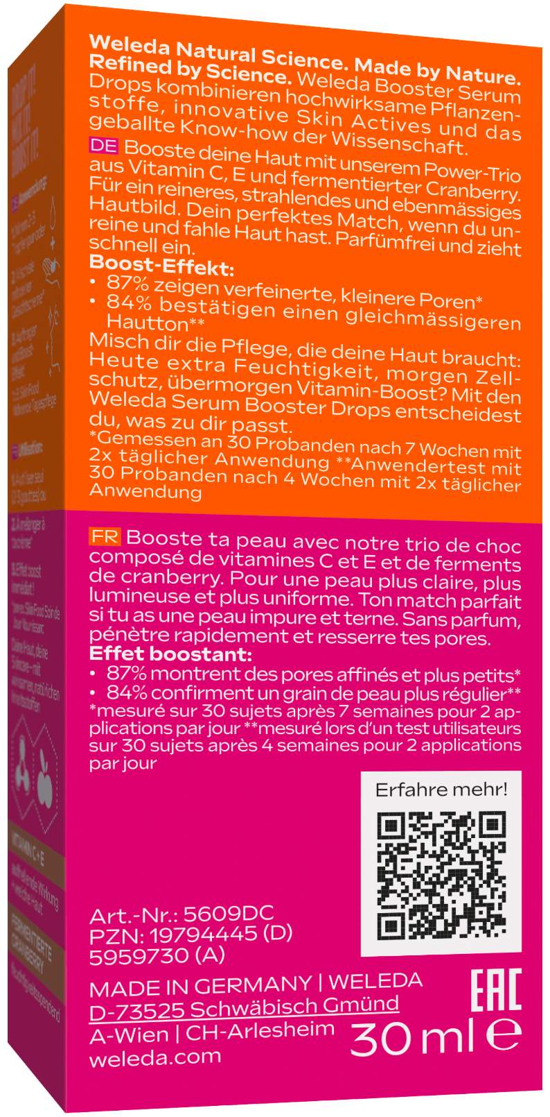 Weleda Pore refining Serum Drops 30 ml
